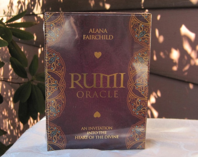 RUMI Oracle DECK Cards & Guidebook by Alana Fairchild Etsy