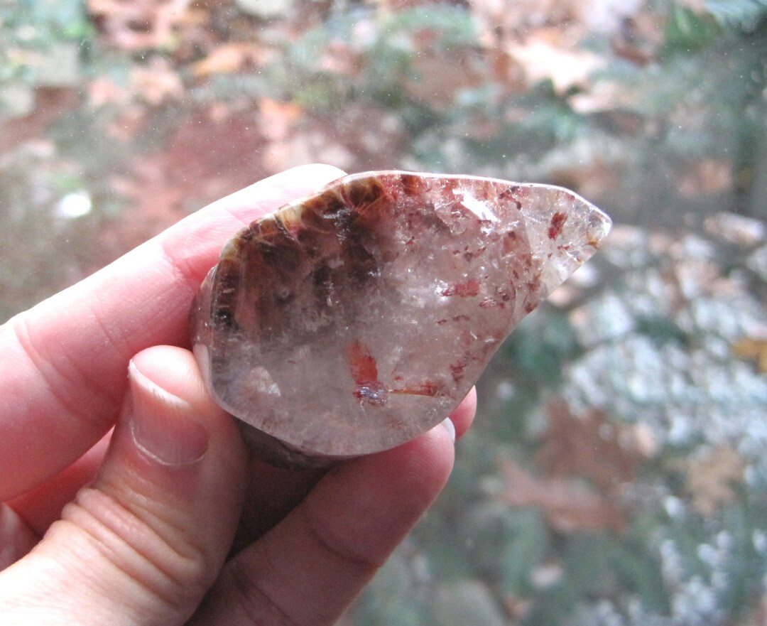 ANGEL PHANTOM QUARTZ Freeform Polished Crystal Shielding Etsy