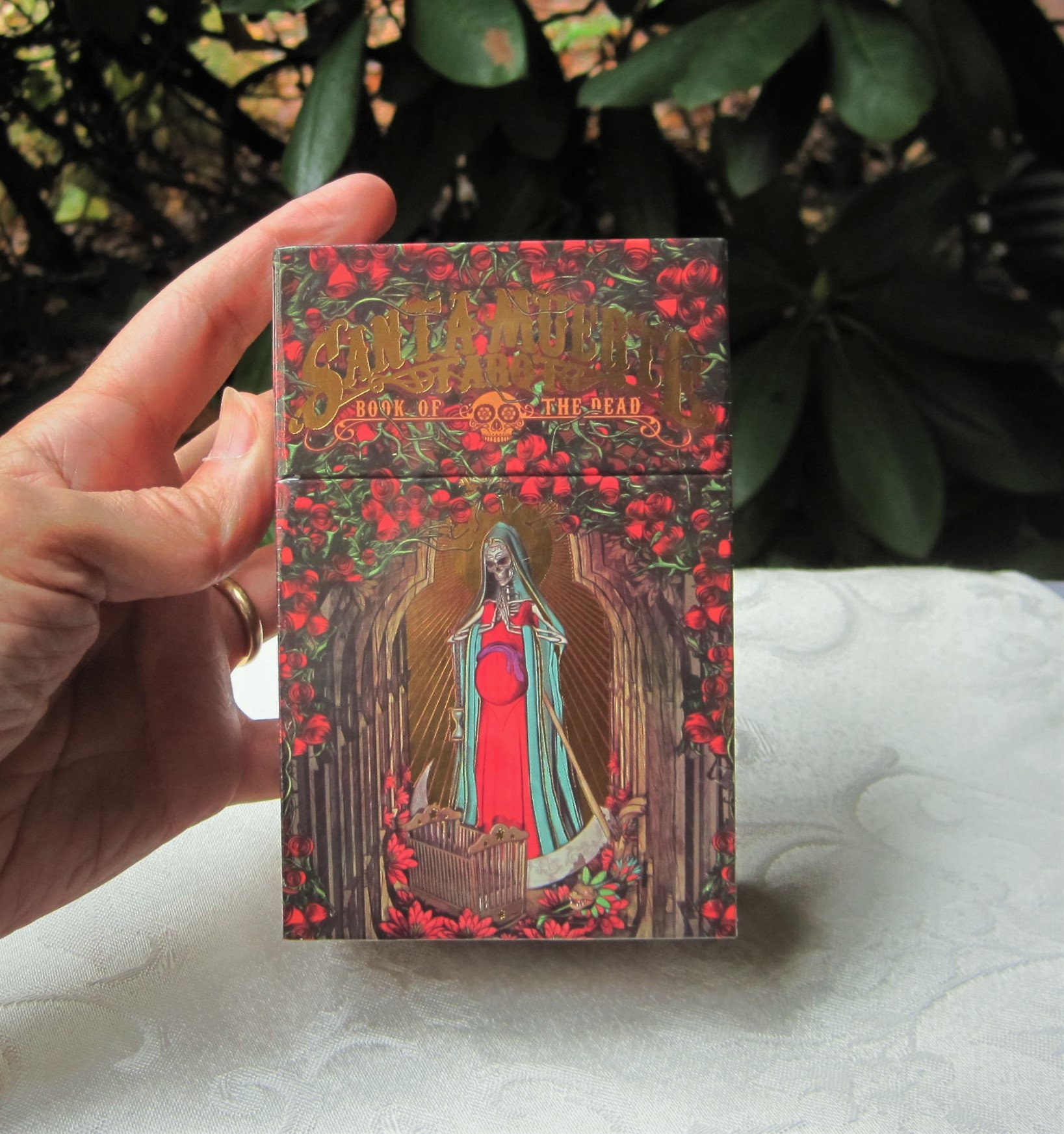 SANTA MUERTE Tarot Deck Cards & Booklet by Fabio Listrani - Etsy Singapore