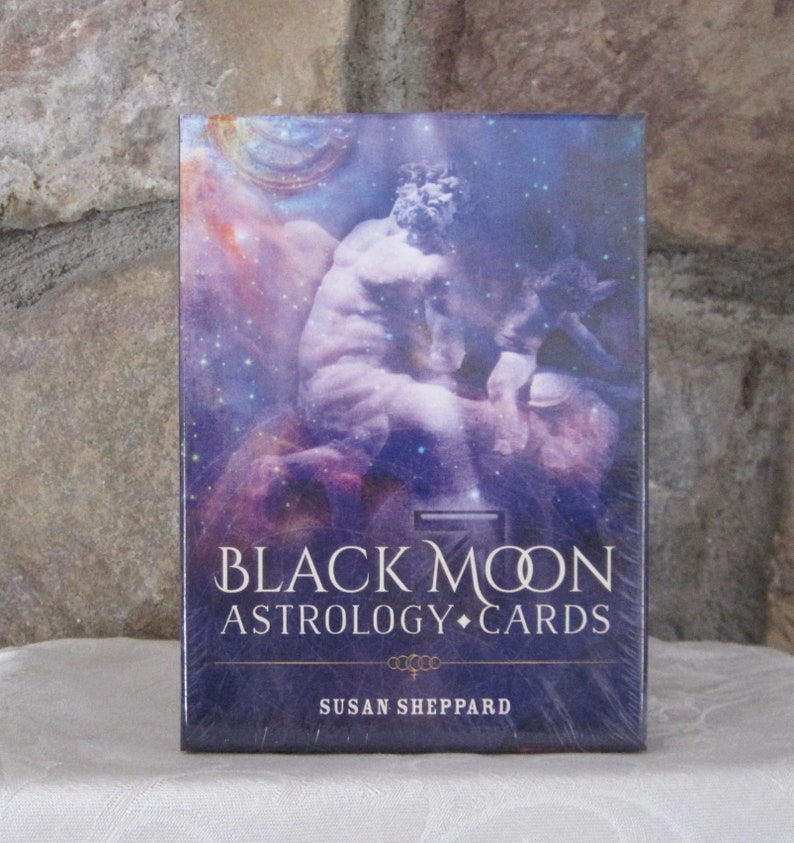 BLACK MOON ASTROLOGY Oracle Deck Cards Guidebook By Susan Etsy