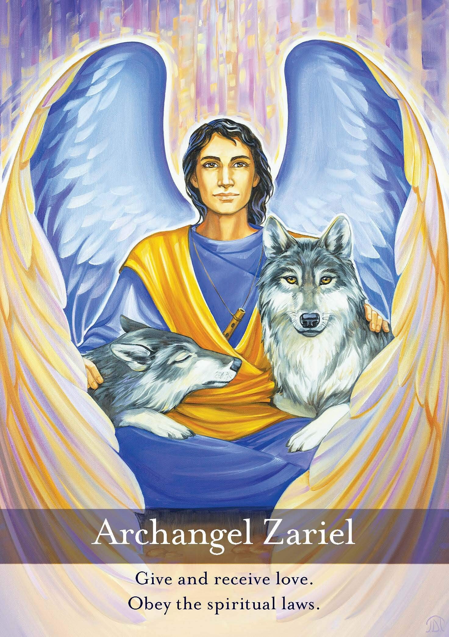 ARCHANGEL Oracle Deck Cards Guidebook By Diana Cooper Etsy