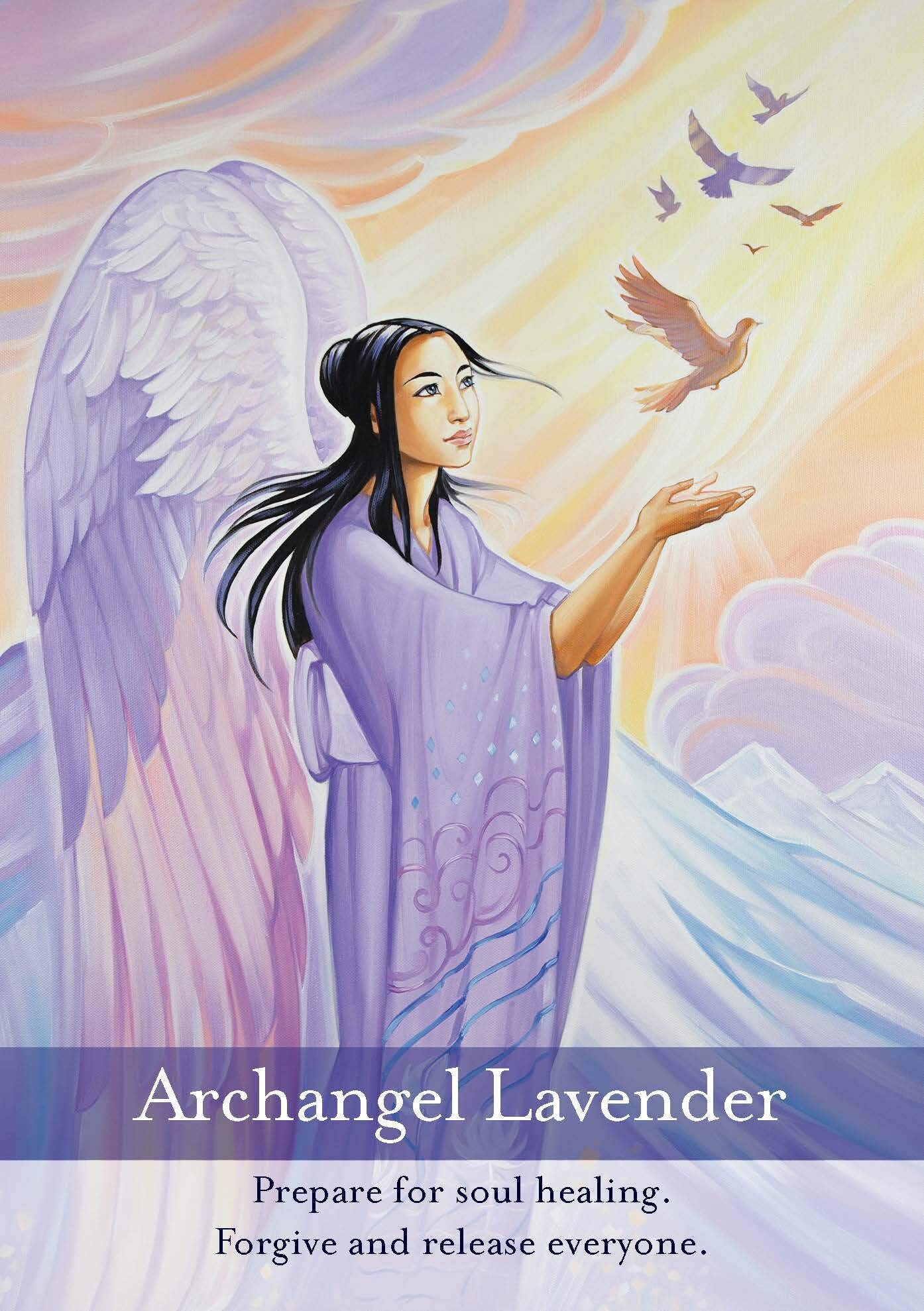 ARCHANGEL Oracle Deck Cards Guidebook By Diana Cooper Etsy