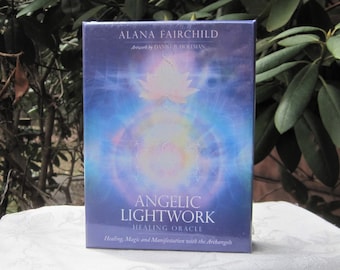 Discounted (minor box damage) ANGELIC LIGHTWORKER Healing Oracle DECK Cards & Guidebook by Alana Fairchild
