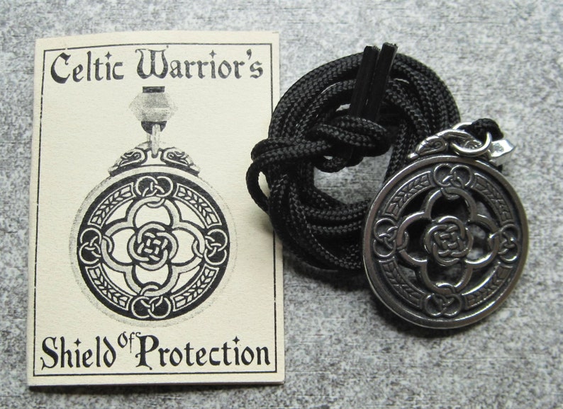 Celtic warrior shield pendant Clearance