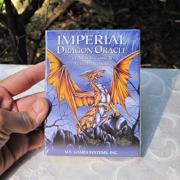 IMPERIAL DRAGON Oracle DECK Cards and Booklet by Andy Baggott & Peter Pracownik.