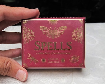 SPELLS Mini Cards Deck ~ A Little Deck of Enchantments by Lorriane Anderson. Mini Deck, Pocket Size.