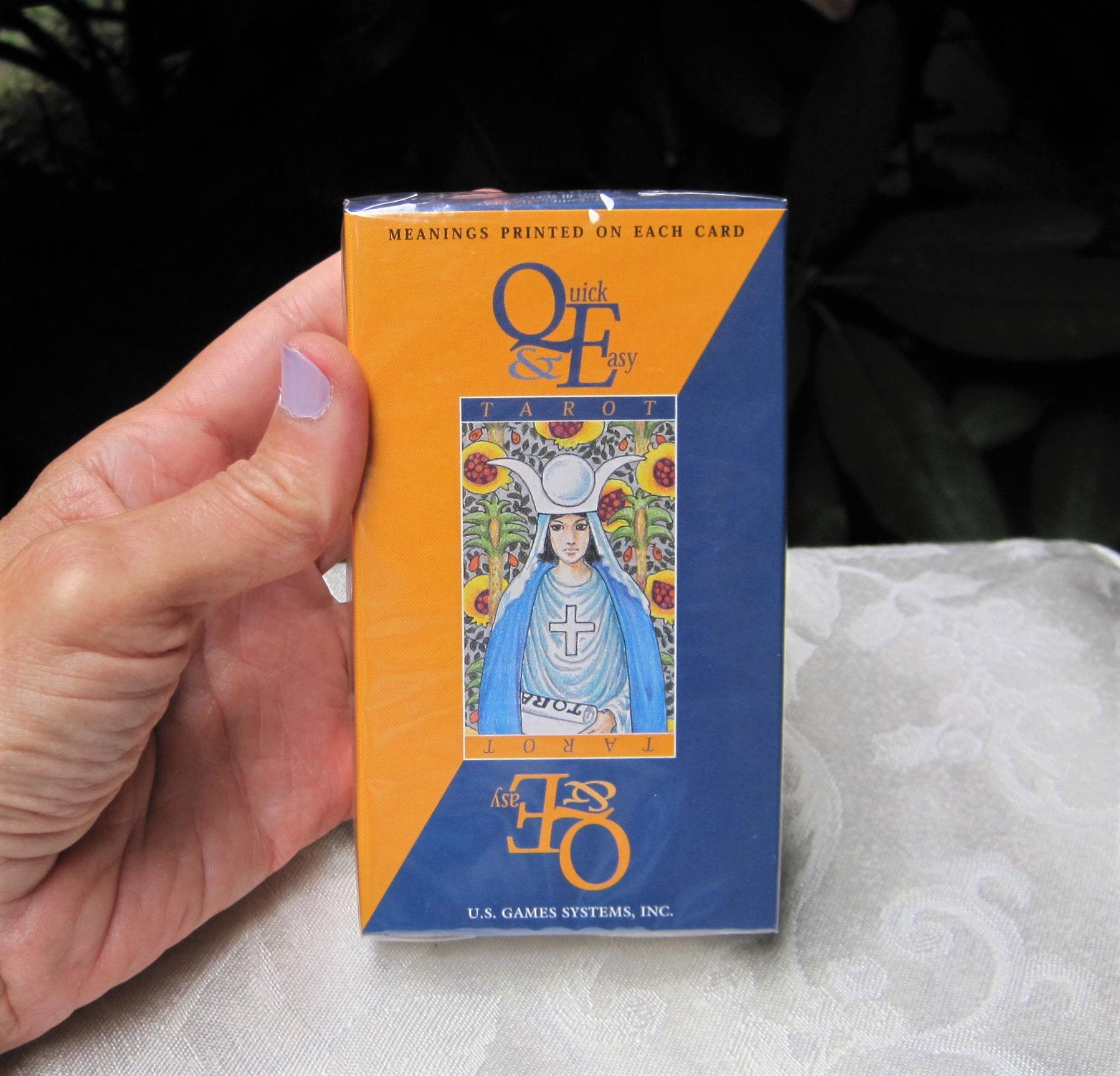 QUICK & EASY Tarot Deck Cards by U.S. Games Systems, Meanings PRINTED…