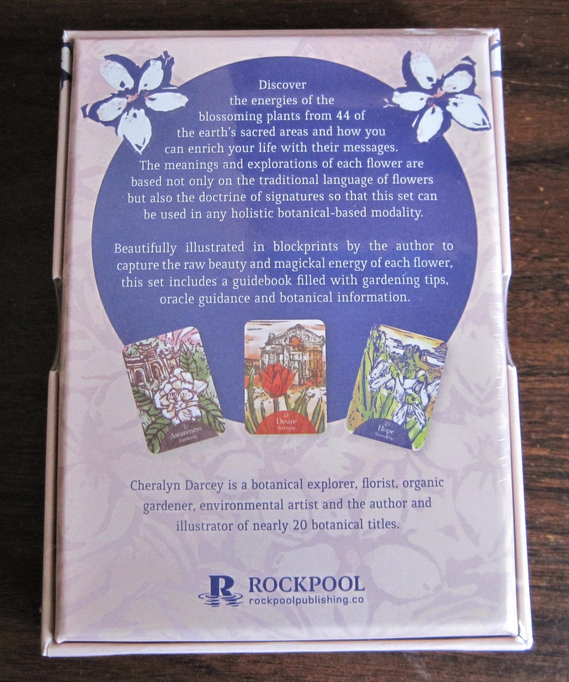 The LANGUAGE of FLOWERS Oracle Deck Cards and Guidebook by Etsy