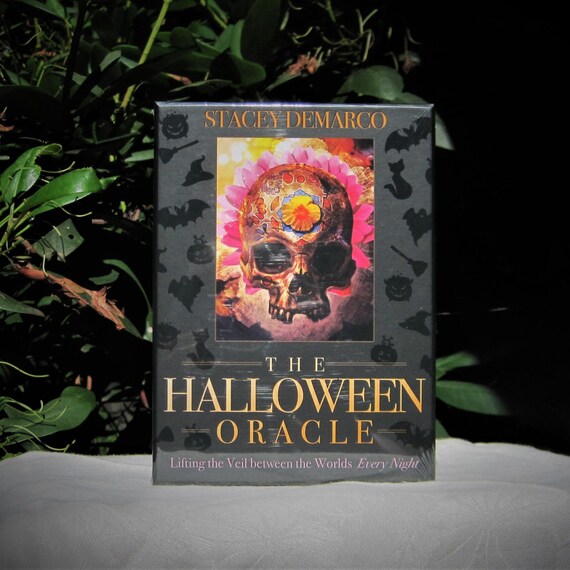 The Halloween Oracle Deck Cards Guidebook By Stacy Demarco Brand New - 