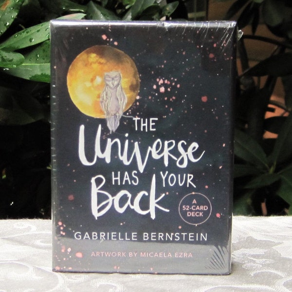 The UNIVERSE Has Your BACK Oracle Deck Cards by Gabrielle Bernstein