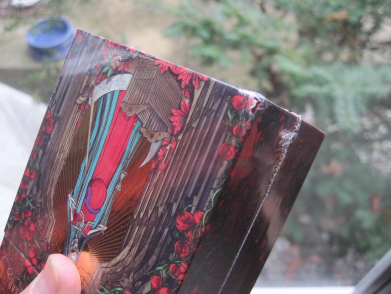 Discounted Minor box corner ding SANTA MUERTE Tarot Cards ...