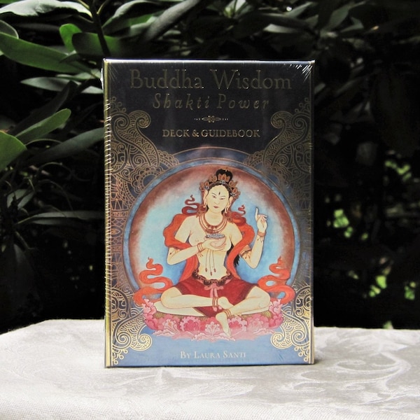 BUDDHA WISDOM Shakti Power ORACLE Deck Cards and Guidebook by Laura Santi