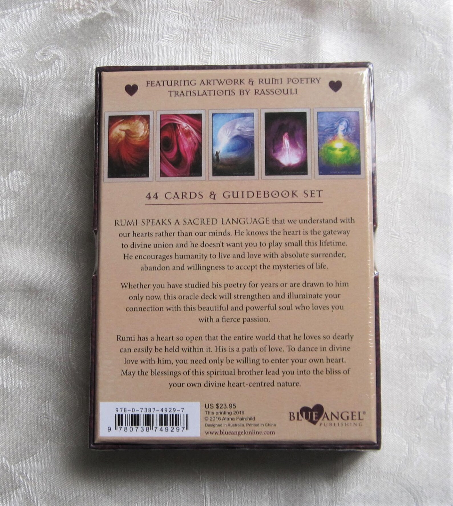 RUMI Oracle DECK Cards & Guidebook by Alana Fairchild Etsy