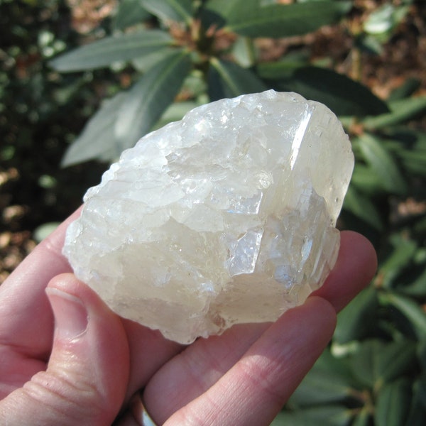 Pale YELLOW CALCITE Rough CRYSTAL Piece ~ Eliminator, Enhances Self Confidence, Hope