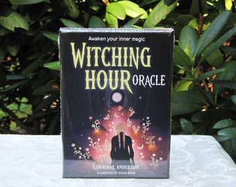 WITCHING HOUR Oracle Deck Cards and Guidebook by Lorriane Anderson & Olivia Burki - Awaken Your Inner Magic!