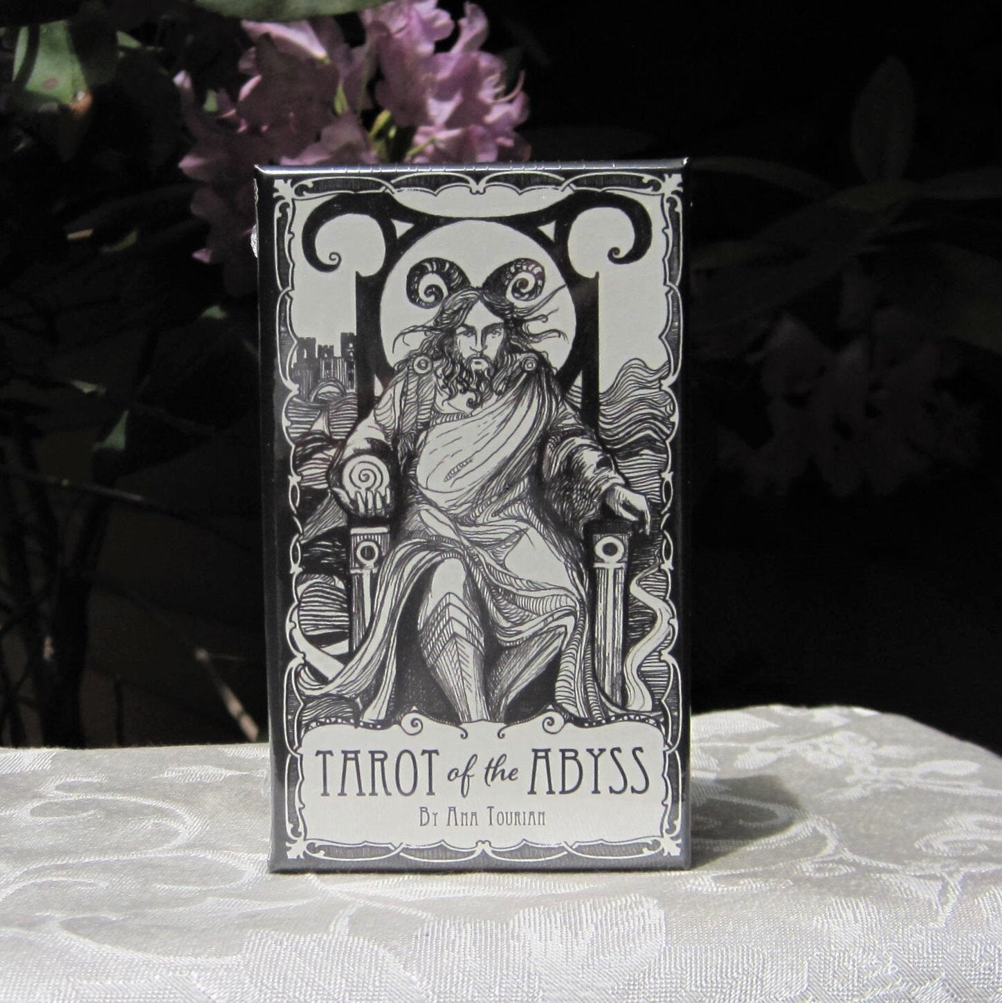 TAROT of the ABYSS Deck Cards & Guidebook by Ann Tourian.