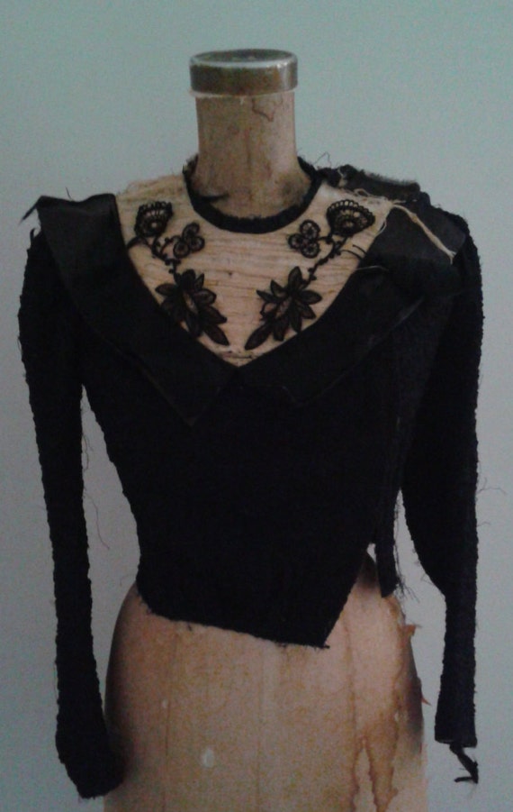 Antique 1880's/1890's Victorian Jacket Corset Boni