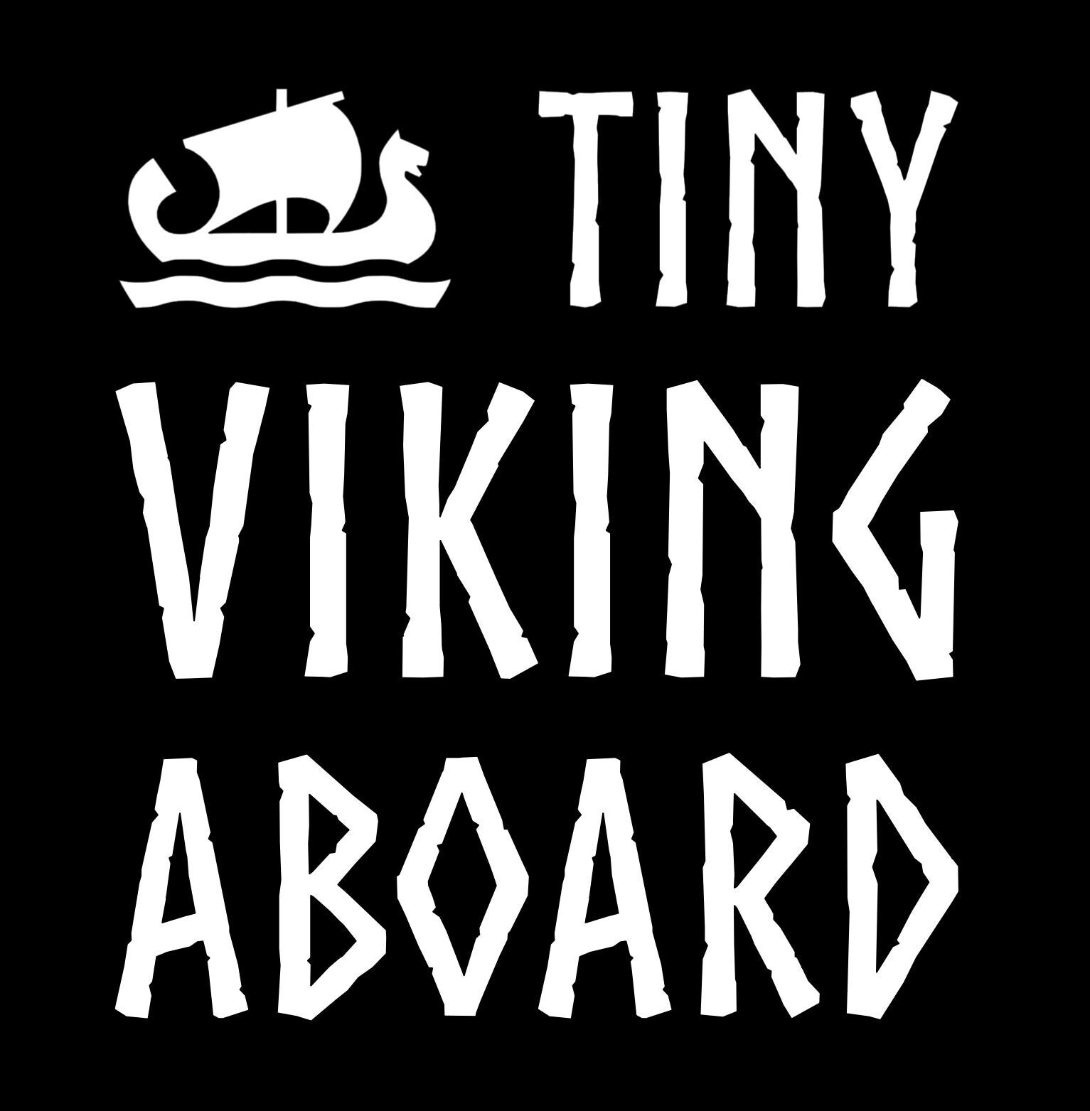 Tiny Viking Car Decal Etsy