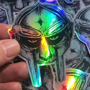 MF Doom - Holographic sticker