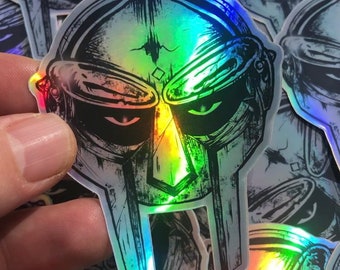 MF Doom - Holographic sticker