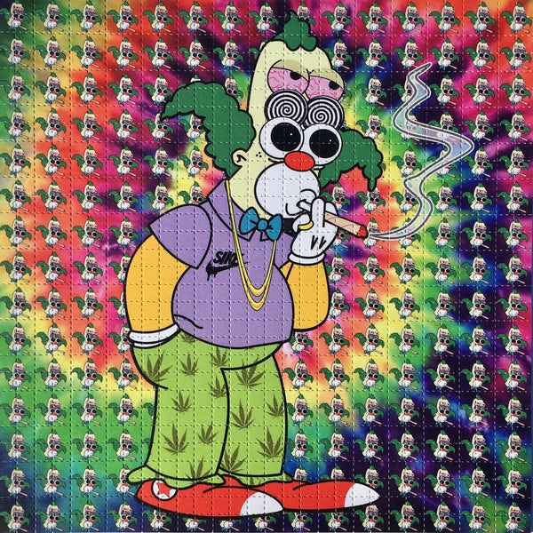 Shpongle'd Krusty Blotter Art