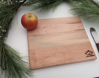 Handmade wooden cutting board, cheese board, charcuterie board // Serving board