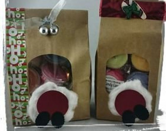 100% Sweet-D-Lites Australian Hand Made Soy Wax Santa Sacks Sweet-D-Lites