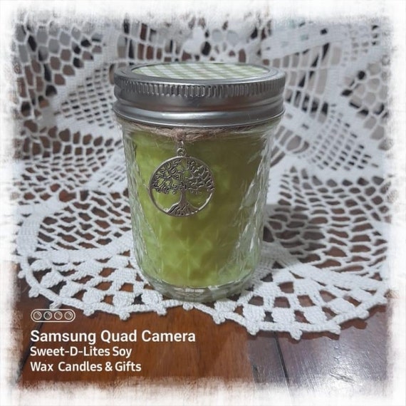 100% Soy Wax  Australian Hand Made  Mason Jar Soy Candles 237mls {Small}  approx 54+ hours burn time