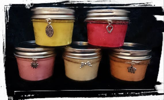 100% Soy Wax  Australian Hand Made  Mason Jar Soy Candles 120mls {Mini} approx 19+ burn time