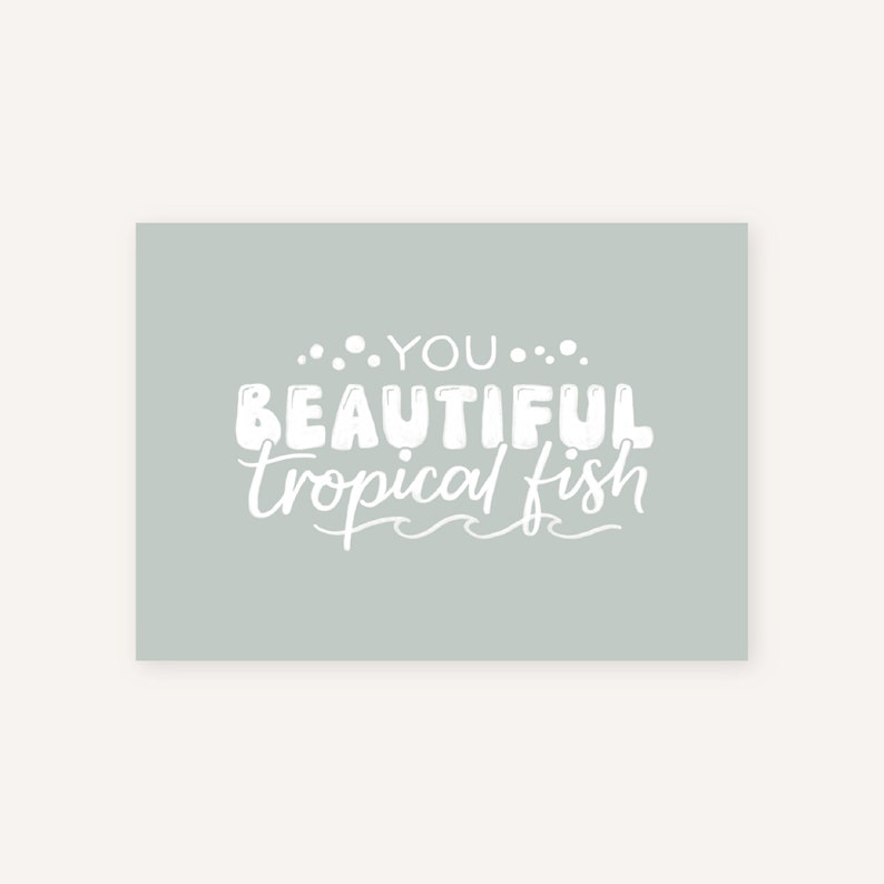 Leslie Knope Compliments Hand Lettered Postcards Inspired by Parks and Recreation // Postcard Set of 8 image 6
