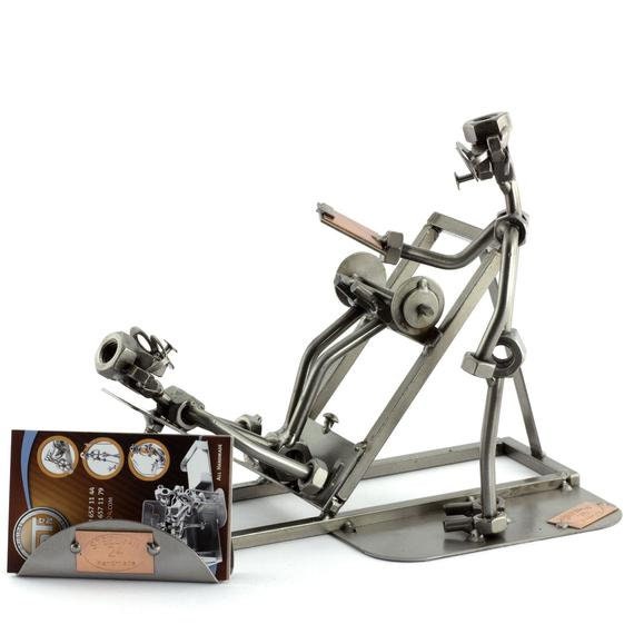 Nuts and Bolts Sculpture fitnesstrainer With Business Etsy