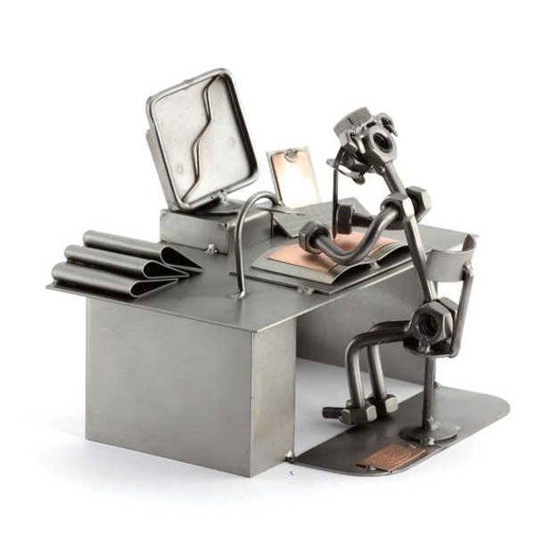 Schraubenmännchen PC Computer - original Steelman24 Metallskulptur - das perfekte Geschenk