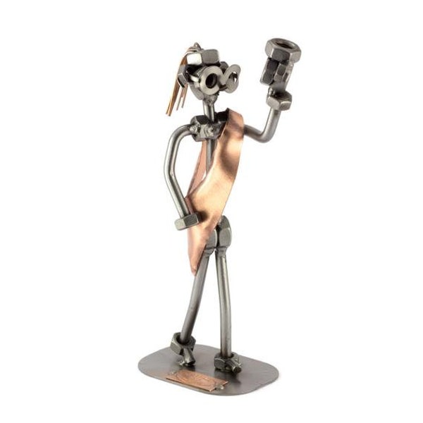 Schraubenmännchen Schauspieler - original Steelman24 Metallskulptur - das perfekte Geschenk