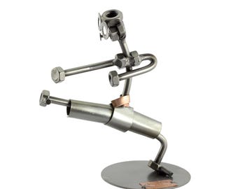 Figura in Metallo "Karate" - idea regalo fatta a mano