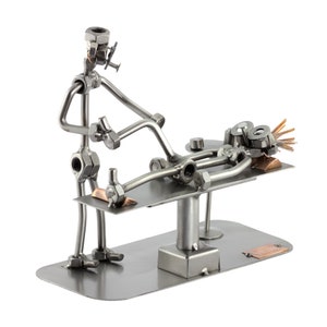 Figura de Metal "Fisioterapeuta" - Idea de regalo hecho a mano