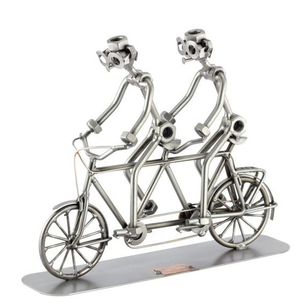 Schraubenmännchen Tandem - original Steelman24 Metallskulptur - das perfekte Geschenk