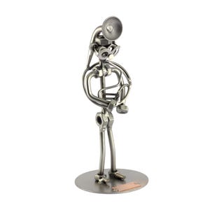 Figura de Metal &quot;Sousafonista&quot; - Idea de regalo hecho a mano