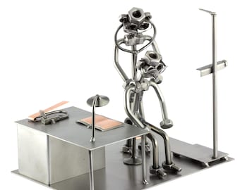 Figurine en métal "Médecin Praticien" - Idées Cadeaux fait main