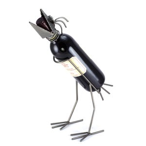 Wijnvogel - origineel Steelman24 metalen sculptuur - het perfecte cadeau