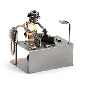 Figura de Metal &quot;Técnico Dental&quot; - Idea de regalo hecho a mano
