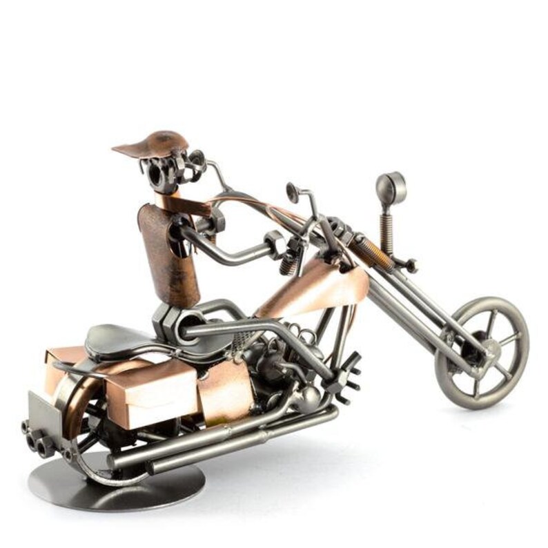 Nuts and Bolts Sculpture harley Davidson With Etsy