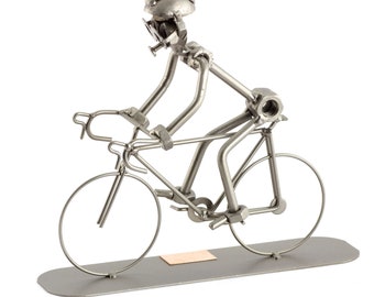 Figura in Metallo "Bici Da Corsa" - idea regalo fatta a mano