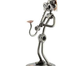Figura de Metal "Saxofón" - Idea de regalo hecho a mano