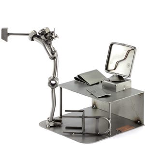 Schraubenmännchen PC-Crash - original Steelman24 Metallskulptur - das perfekte Geschenk