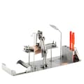 Nuts and bolts sculpture "Surgeon Desk Organizer" - Handmade ornament figurine