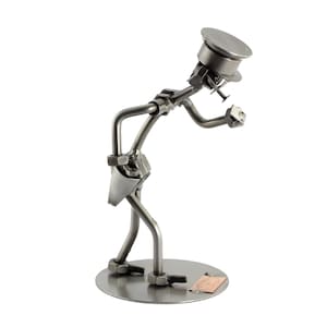 Figura de Metal &quot;Agente De Tráfico&quot; - Idea de regalo hecho a mano
