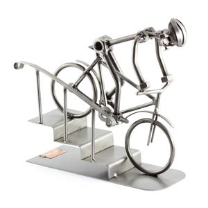 Figura de Metal &quot;Mountainbike&quot; - Idea de regalo hecho a mano
