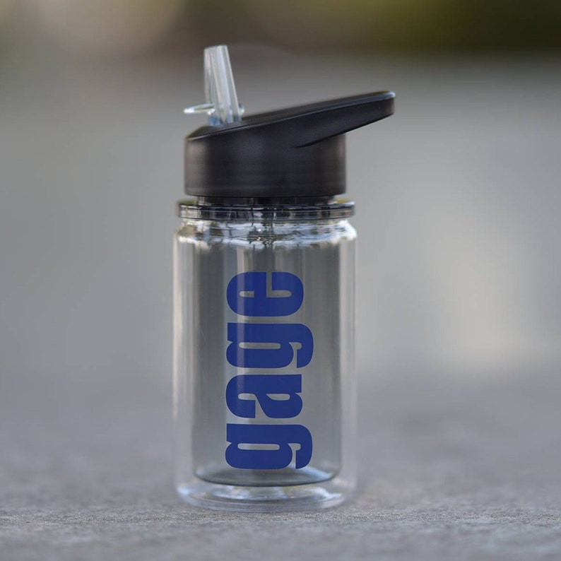 Personalized Kids Water Bottle Ring Bearer Gift Flower Girl Etsy