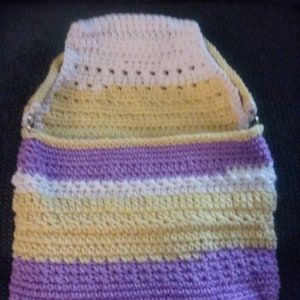 Purse, handbag, handbag set, hand crocheted, crocheted purse, image 3