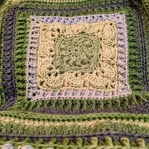 Crochet pattern, Estherlou, baby blanket, digital pattern, lap blanket, wheelchair blanket, couch throw, image 3